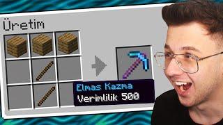 minecraft AMA eşya üretmek çok GÜÇLÜ