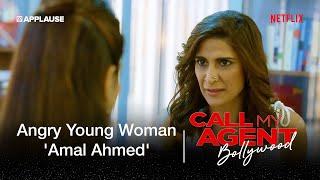 Angry Young Woman Amal Ahmed  Call My Agent Bollywood  @NetflixIndiaOfficial​