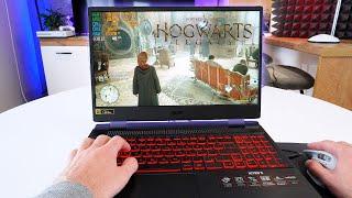 Hogwarts Legacy  Acer Nitro 5   RTX 3050 I5 12500H- POV Gameplay Test Impression Frame Rate