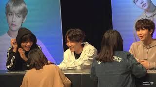 180408 25 BTS Puma Turin fansign 4K J-Hope focus