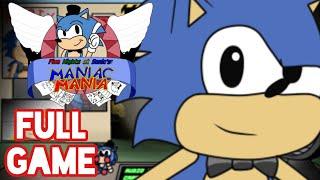 Five Nights at Sonics Maniac Mania Full Game Walkthrough  All Challenges Ending etc