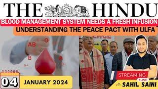 4 January 2024  The Hindu Newspaper Analysis  UPSC IAS #thehinduanalysis