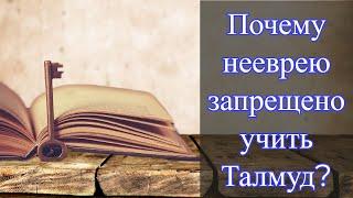 Почему нееврею запрещено изучать Талмуд?  Раввин Реувен Куклин