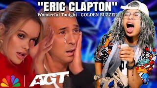 Golden Buzzer Wonderful Tonight - Eric Clapton song everyone is hysterical - Americas Got Talent