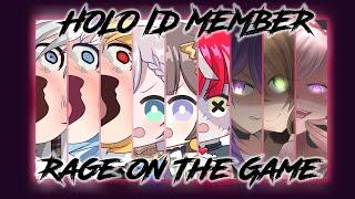 Hololive ID Member Rage on Game  Holo ID  EngSub