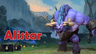 Wild Rift Closed Beta Alistar Support Gameplay