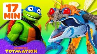 TMNT Mega Mutant Monster Toys Mashup  17 Minute Compilation  Toymation