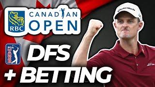 2023 RBC Canadian Open PGA DFS Core Plays + Best Bets