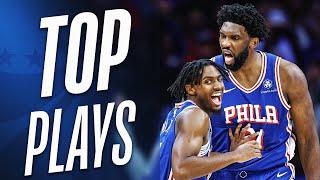 Joel Embiid & Tyrese Maxey’s Best Moments of the 2023-24 NBA Regular Season #BESTofNBA