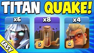 TITAN-QUAKE is UNSTOPPABLE TH16 Attack Strategy Clash of Clans