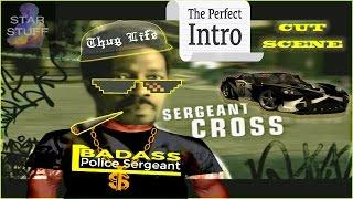 Sergeant Cross  Intro Cut Scene   Best Moments of Nfs Most Wanted Black Edition