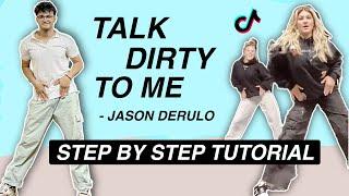 Talk Dirty To Me - Jeson Derulo *STEP BY STEP TUTORIAL* Beginner Friendly