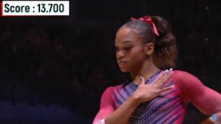 Shilese Jones USA Floor  World Championships 2022 All Around Final