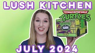 NINJA TURTLES Themed Lush Bath Box  July 2024  Lush Kitchen