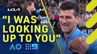 Jelena Dokic and Novak Djokovic share first Aus Open memory  Wide World of Sports