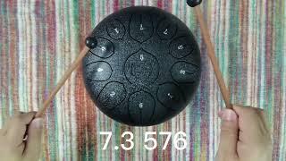 Cant Help Falling In Love -- Steel Tongue Drum Music 11-Note