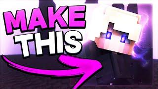 HOW TO MAKE AMAZING MINECRAFT PROFILE PICTURES