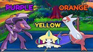 30 Minutes to Catch RANDOM COLORS of Pokemon Then we Fight