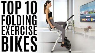 Top 10 Best Folding Exercise Bikes of 2021  Magnetic Resistance Upright & Recumbent Bikes