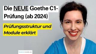Goethe C1-Prüfung NEU 2024 - Struktur und Module der Prüfung  Komplette Übersicht und Tipps