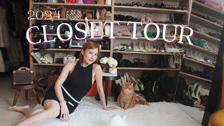 MY WALK-IN CLOSET TOUR 2024  Dior Hermes Rare Chanel Collection Shoe Collection  SAVINA CHOW