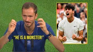 Daniil Medvedev after Playing Alcaraz He is a MONSTER - Wimbledon 2024