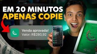 COMO FAZER A PRIMEIRA VENDA COMO AFILIADO NA KIWIFY EM 20 MINUTOS - Copie e Cole Dinheiro online