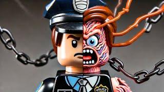 How to Become Serial Killer  My Incredible Police Transformation  Lego Horror  Brick Rising