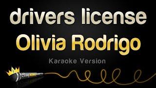 Olivia Rodrigo - drivers license Karaoke Version