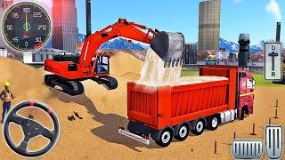 Real City Construction Simulator City Building Off-Road game  Tractor And JCB Game 3D