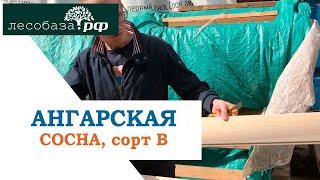 Вагонка из ангарской сосны. Сорт В. Смотрим качество на складе