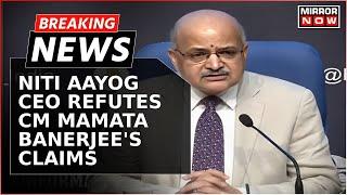 NITI Aayog CEO BVR Subrahmanyam Counters Mamata Banerjee’s Claims On Meeting Walkout  Breaking News