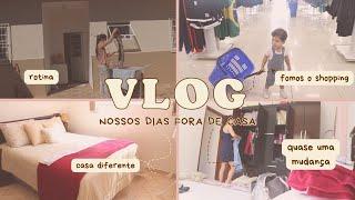 VLOG  TIVEMOS QUE IR PARA OUTRA CASA  nossos primeiros dias em outra casa...