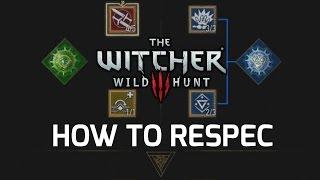 Witcher 3 How To Respec  Reset Skill Points  Potion of Clearance Vendor