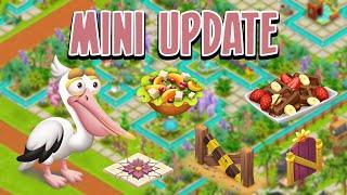 Hay Day-SURPRISE mini update Chocolate Waffles and Orange Salad