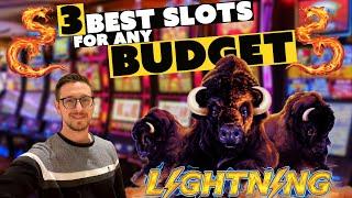 3 BEST SLOTS for BIG WINS on ANY BUDGET 2024