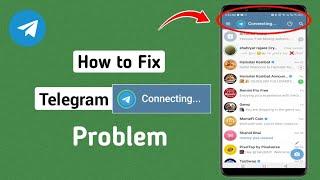 How To Fix Telegram Connecting Problem  Telegram Connecting Problem 2024