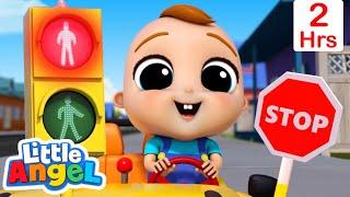 Red Light Green Light  NEW  Cartoons & Kids Songs  Moonbug Kids - Nursery Rhymes for Babies