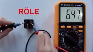 Röle nedir ? göreviçalışmasıkontrolü Automotive Relays