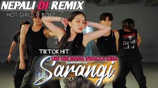 SARANGI HYPER REMIX SUSHANT KC Hot Girls Dance Revealed