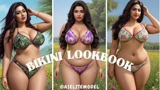 4K AI Hi Fi Bikini  AI Models Clothing Delight  Plus Size Models  #bikini  #ai