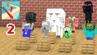 Monster School  FUN RACE 3D CHALLENGE - Minecraft Animation BigSchool