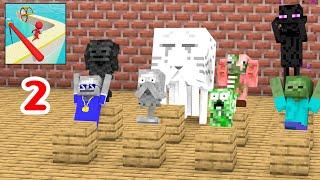 FUN RACE 3D CHALLENGE - Minecraft Animation BigSchool