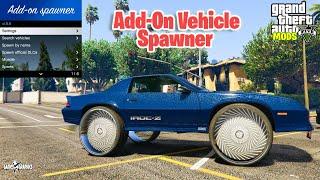 How To Install Add On Vehicle Spawner 2024 GTA 5 MODS