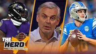 Colins Championship Picks Ravens dethrone Chiefs at home Lions cover vs. 49ers  NFL  THE HERD