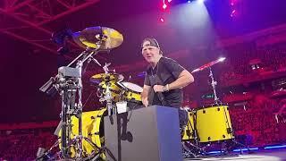 Lars Ulrich drumming Metallica - Sad But True Amsterdam 4272023