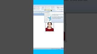 How to move photo in Microsoft Word? #shorts #msword