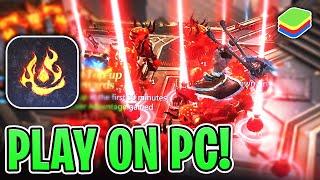 HOW TO PLAY FLAMES OF VALHALLA ON PC NEW F2P MMORPG Bluestacks Setup + Best Settings