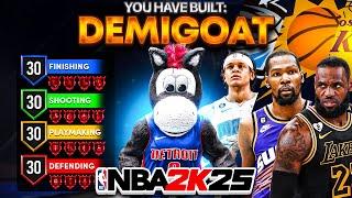 This SECRET 68 DEMIGOD Build CHANGES EVERYTHING For NBA2K25... BEST ISO BUILD NBA 2K25