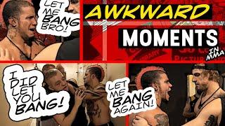Most Awkward Moments In MMA